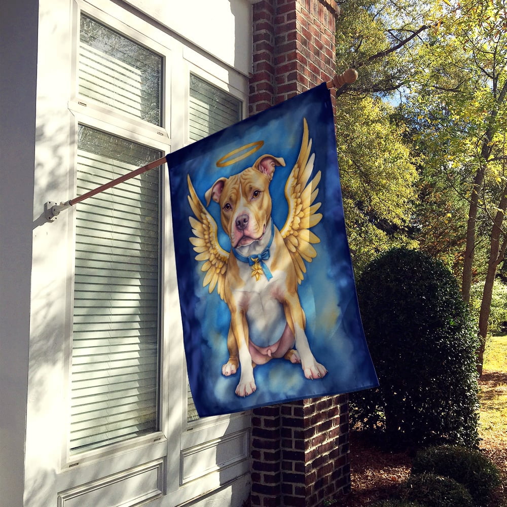 Pit Bull Terrier My Angel House Flag 28 in x 40 in