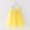 Yellow, variant on Swuxness Toddler Girls Formal Dresses Sleeveless Spaghetti Strap Holiday Outfits