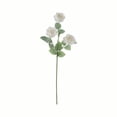 thumbnail image 2 of Artificial 3 Heads Roses Artificial Flower For Home Decoration, 2 of 8