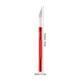 thumbnail image 4 of Cuchillo para Arte ANGGREK Cuchillo de Bisturí de Acero inoxidable Rojo 143 mm, 4 of 8