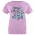 thumbnail image 1 of Milestone Birthday 100 Years To Look This Good Flowers Womens T Shirt, 1 of 1