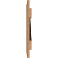 thumbnail image 3 of 21 1/2"W X 21"H Timbercraft Four 5 3/8" Boards Joined Board-N-Batten Shutters W/Z-Bar, Rough Sawn Western Red Cedar (Per Pair), 3 of 13