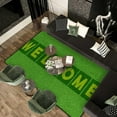 thumbnail image 3 of Coolnut Lightweight Soft Area Rugs Welcome on Green Floor Carpet Mat for Kids Playing Room Hardwood Floor Living Room 80x58in, 3 of 6
