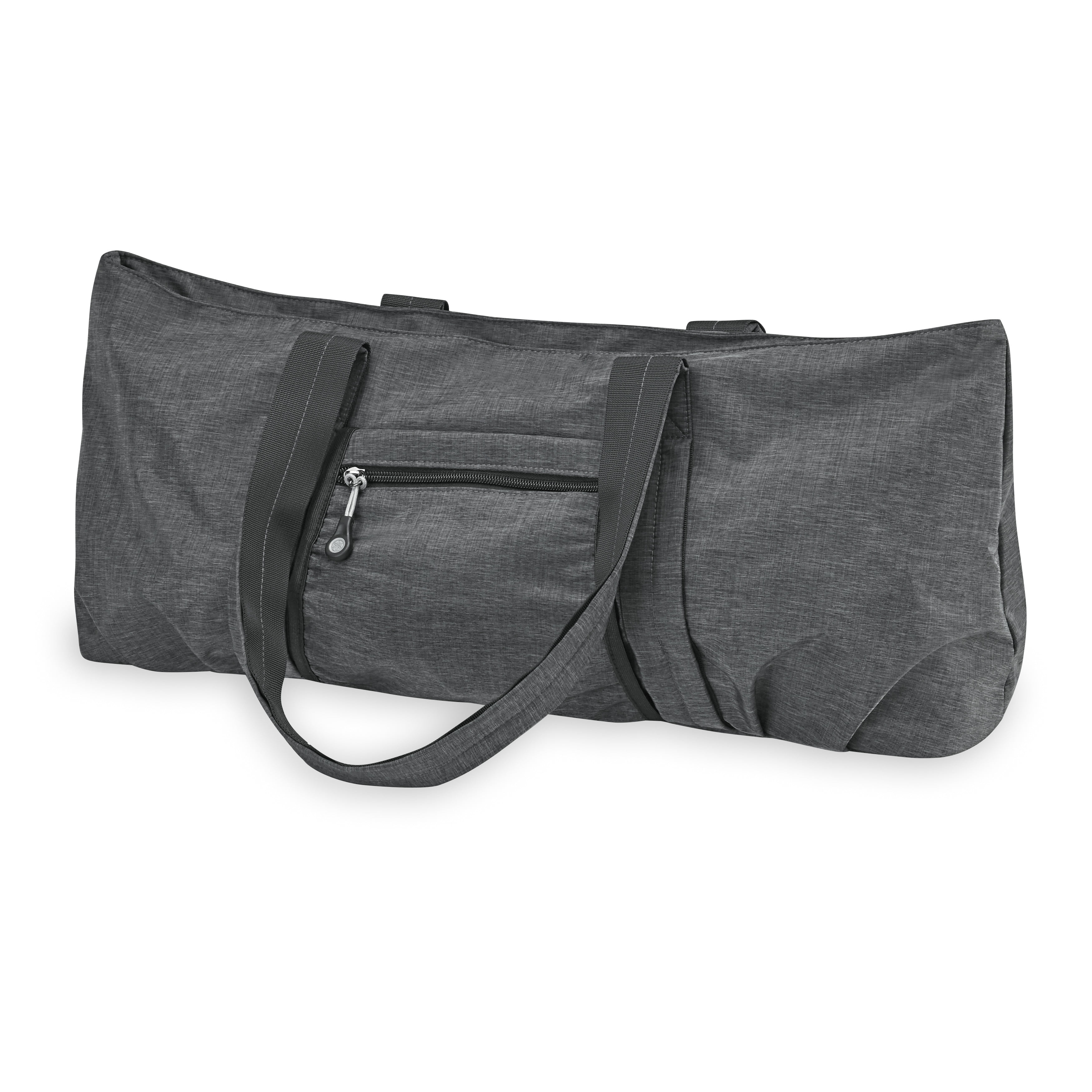 Gaiam Breakaway Yoga Tote Bag - Gym and Travel Essentials Bag with Multiple  Zippered Pockets, Padded Laptop Compartment, Yoga Mat Straps, and  Adjustable Shoulder Strap - Black, 15x13x3.5 : : Sports, Fitness