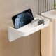 thumbnail image 4 of Estante de pared para baño para teléfonos y artículos de aseo | Montaje adhesivo sin taladrar | Organizador para ducha y lavabo, 4 of 6