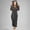 Gray, variant on Girls Fleece Zip Up Jumpsuits Kids Fuzzy Onesie Hooded Rompers Warm Sherpa Pajama Jumpsuits Zip Up Winter Thick Plush Sleep Nightwear Rompers Cute Winter Warm Clothes with Pockets Black 160
