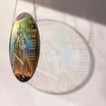 thumbnail image 4 of Armor of God Suncatcher, Knight Stained Glass, Inspirational Christian Design, Stained Glass Suncatcher with Bible, Gift for Religious Individuals, Spiritual Seekers, and Fantasy Fans, 4 of 5