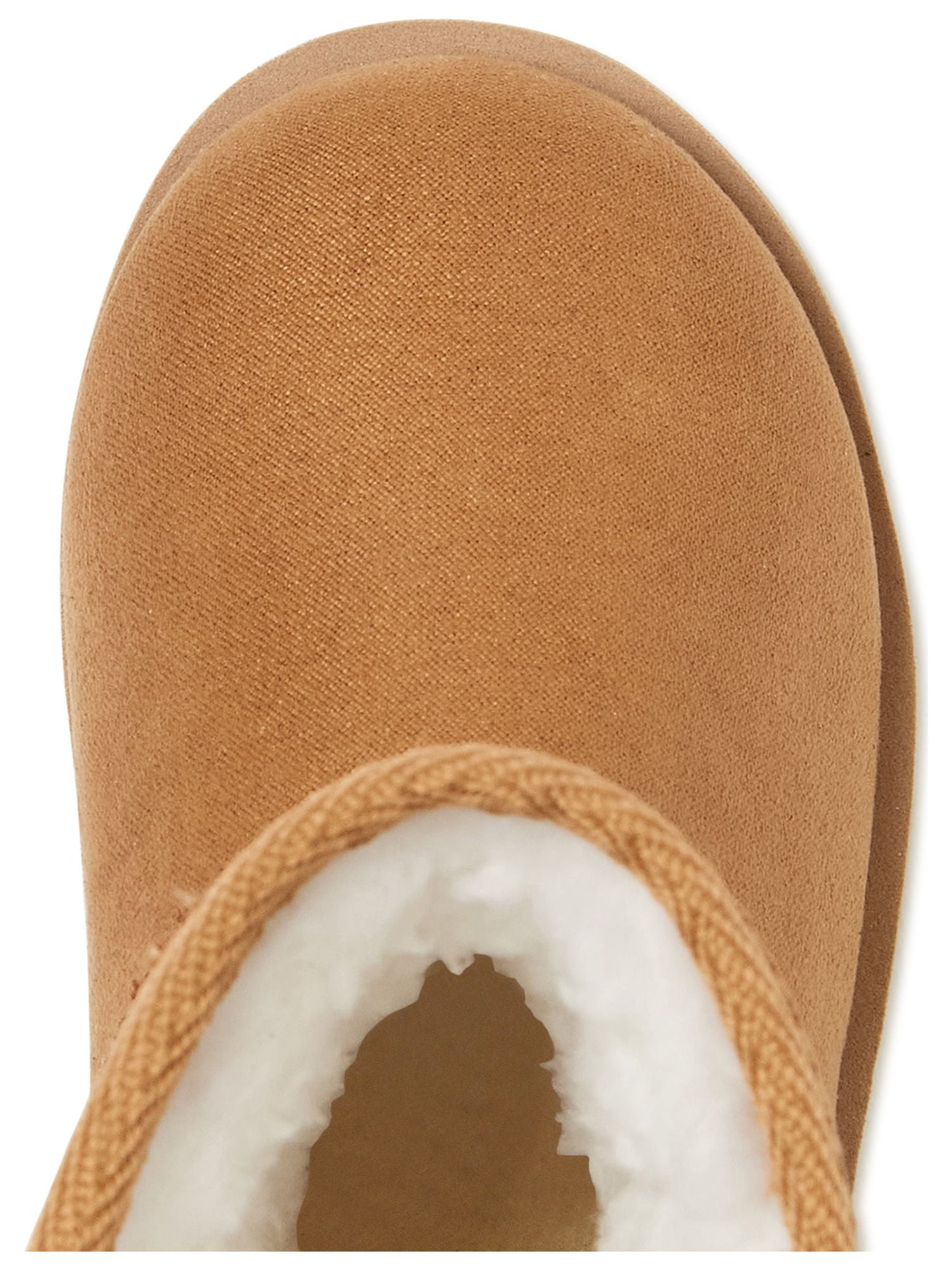 Wonder Nation Girls Cozy Faux Shearling Winter Boots