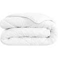 thumbnail image 5 of Microfiber Comforter, Duvet Insert,Ultra Soft, All-Season, Lightweight & Fluffy, Machine Washable, White, (Queen (U.S. Standard)), 5 of 6