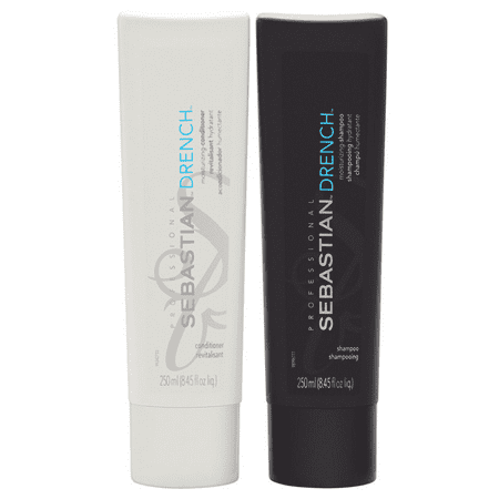 SEBASTIAN DRENCH MOISTURIZING SHAMPOO 8.45 & CONDITIONER 8.45 OZ SET