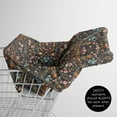 thumbnail image 4 of Sweet Jojo Designs Boho Floral Wildflower Black and Orange Girl Multi Use Baby Car Seat and Nursing Cover, 4 of 6