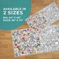 thumbnail image 2 of Large Coloring Poster - Classic Coloring Sheets for Kids & Adults, Use on Floor, Wall, or as Table Cover, Giant Coloring Pages with Quality Paper, Perfect for Parties & Classroom (Easter 24" x 48"), 2 of 5