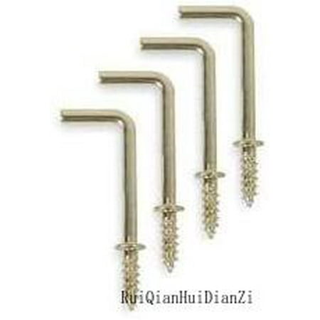 

1WBK6 Shoulder Hook Brass Length 3/4 In PK 20