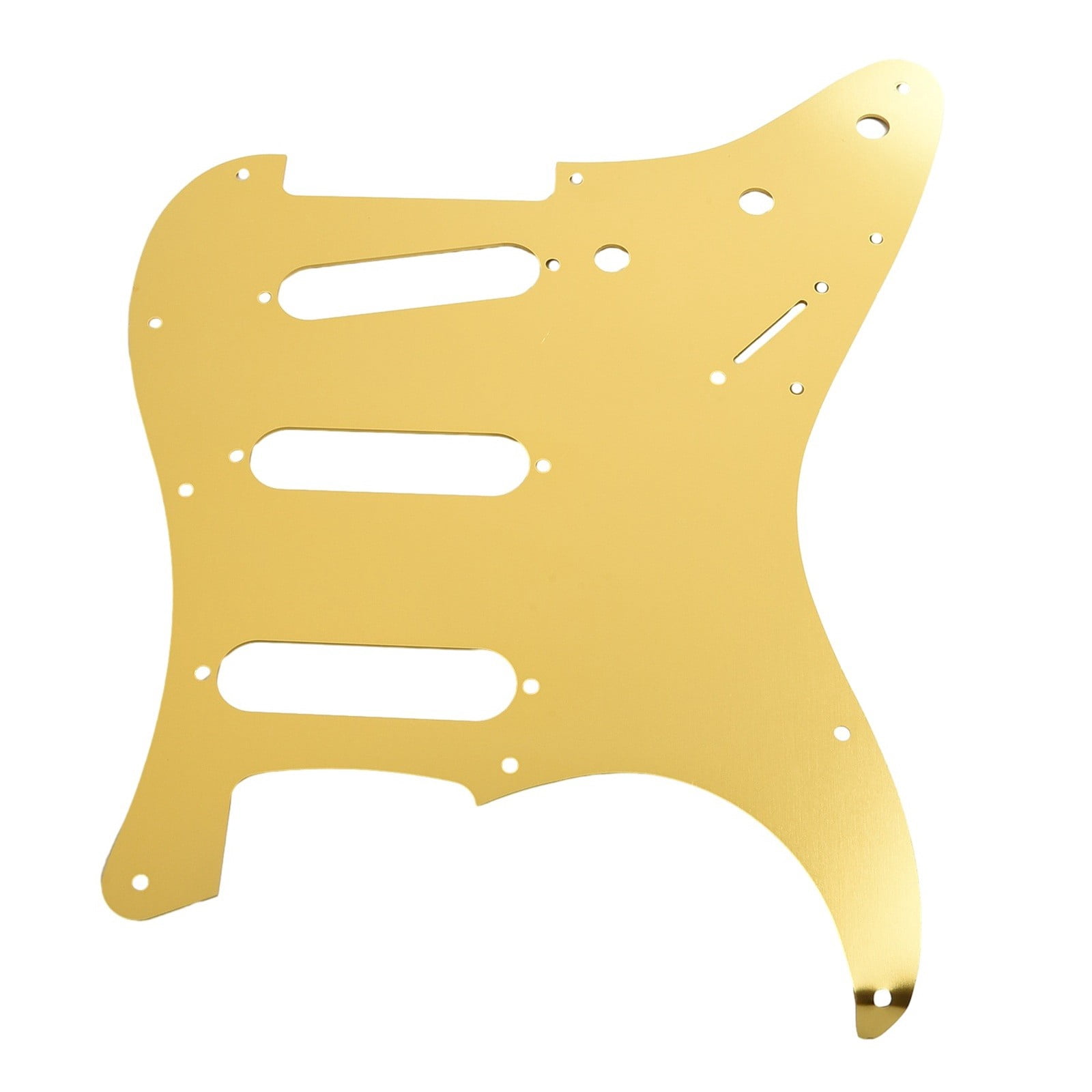11 Hole SSS Metal Guitar Pickguard Scratch Plate for ST Electric Guitars, Guitar Accessories