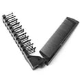 thumbnail image 4 of MODANU Travel Foldable Brush Comb Set of 6, Portable Folding Comb, Anti-Static Hair Comb Mini Pocket Comb, Double Headed Hair Brush Hairdressing Tools Plastic Folding Comb for Men Women (Black), 4 of 7