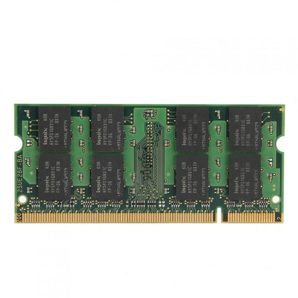 2 GB DDR2 PC2 5300 200 PINES PARA COMPUTADORA PORTÁTIL, RAM DE ALTA VELOCIDAD CA CAPACIDAD DE MEMORIA DE 667 MHz, Chips de Incorporados, base compatible con base compatible