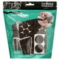 thumbnail image 2 of MinnARK Premium Felt Furniture Pads - 333 Pc - Brown - Assorted Sizes, 2 of 9