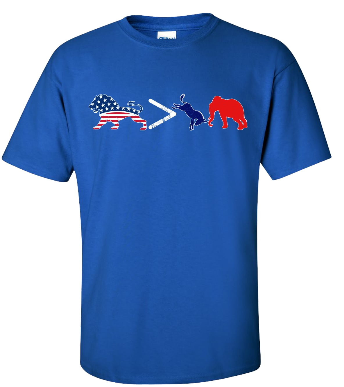 American Lion Greater Than Politics Unisex Short Sleeve T-shirt - Imagen 19 de 22