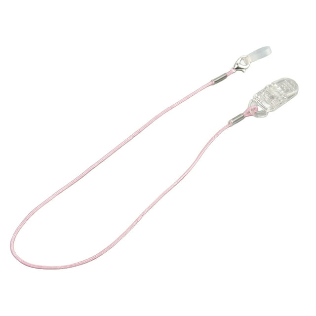 Holder, Easy Fixing Pink Rope Beautiful Fashionable Lanyard For Work Monaural,Binaural