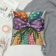 thumbnail image 2 of Qinduosi Easter Pillow Covers Set of ,Colorful Decorations Holiday Farmhouse Spring Pillow Case for Home Sofa Couch Decor AA, 2 of 5