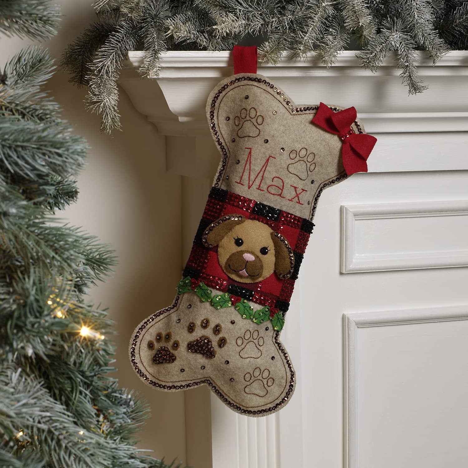 Shop Plaid Bucilla ® Seasonal - Felt - Stocking Kits - Doggy Treat