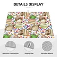 thumbnail image 3 of Yiaed Owl Back To School Print Highly Absorbent Microfiber Kitchen Counter Mat, Dish Drying Pad for Dishes, Utensils, Pots and Pans, Large 18" x 24", 3 of 7