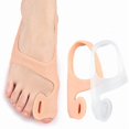 thumbnail image 2 of SEBS Toe Separator, for Overlapping Toes, Soft Anti-Wear Bunion Corrector, 2pcs, 2 of 7