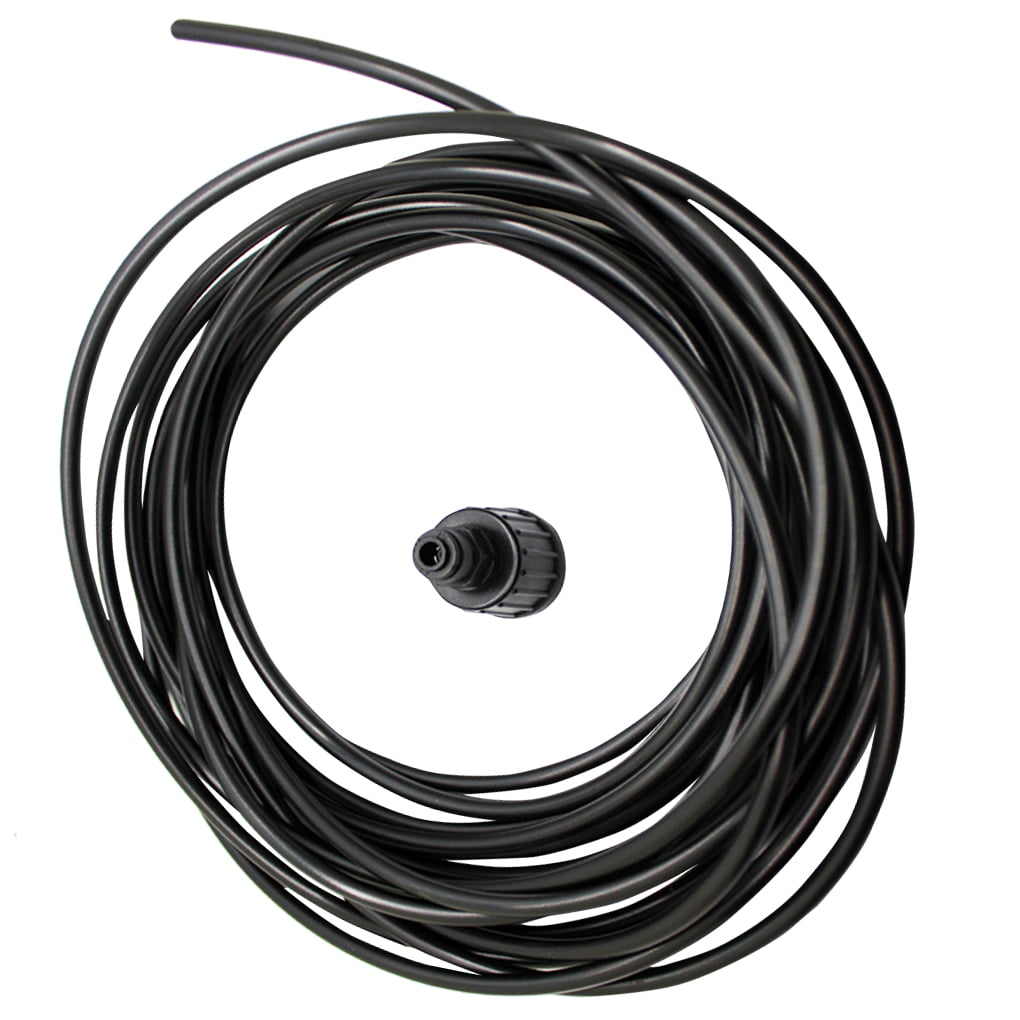 50ft Roll Details about   1/4-Inch Blank Distribution Tubing Drip Irrigation Hose Black 