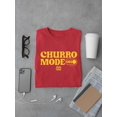 thumbnail image 3 of Churro Mode On Bold Retro Design Men's T-shirt, 3 of 4