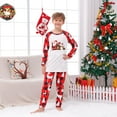 thumbnail image 6 of Odeerbi Christmas Pajamas For Family Matching Outfits Set Plaid Print Homewear Two-piece Child Set, 6 of 8