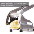thumbnail image 3 of Heavy Duty Stainless Steel French Fry Cutter, Easy To Clean Vegetable Chopper For Homemade Fries, Onions, Carrots, Cucumbers, Kitchen Gadget, 3 of 6
