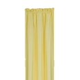 thumbnail image 4 of Cortina opaca térmica con filtro, forro de espuma y bolsillo para varilla, 1 panel amarillo, tamaño R64, 89 cm de ancho x 160 cm de largo, 100 % de privacidad., 4 of 6