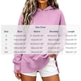 thumbnail image 3 of Hurxie Womens Oversized Hoodies Crewneck Sweatshirts Pullover Sweatshirts with Thumb Hole,Y2k Clothes,Fall Fashion Hooded, 3 of 6