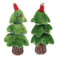 thumbnail image 1 of Singing Dancing Christmas Tree, Plush Xmas Tree with LED Lights, Swing for Home Decoration, Family and Friends Fun, 1 of 7