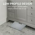 thumbnail image 6 of Health o meter Extra Wide Platform Digital Bathroom Scale with Advanced Technology, 500 lb Capacity, Grey, 6 of 10