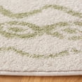 thumbnail image 3 of SAFAVIEH Tulum Ronald Oriental Area Rug, Ivory/Sage, 6'7" x 6'7" Round, 3 of 8