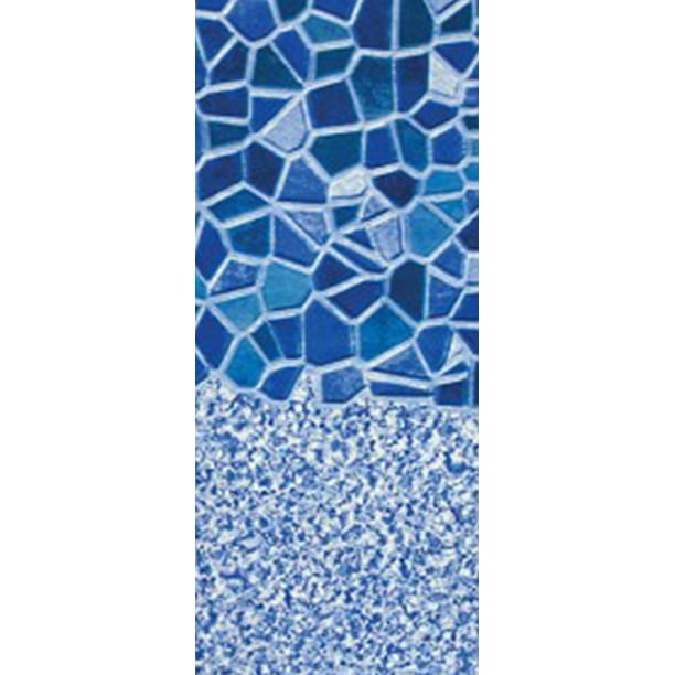 SmartLine 15 Foot x 25 Foot Oval Overlap Swimming Pool Liner {Various Patterns}