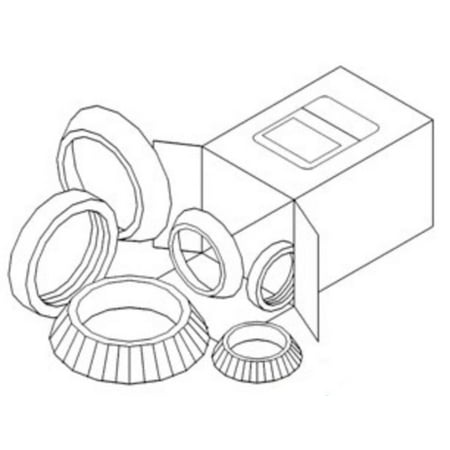 Cc Djs Kit - DJS Tractor Parts / Front Wheel Bearing Kit - Allis Chalmers D21, 210, 220 - ...