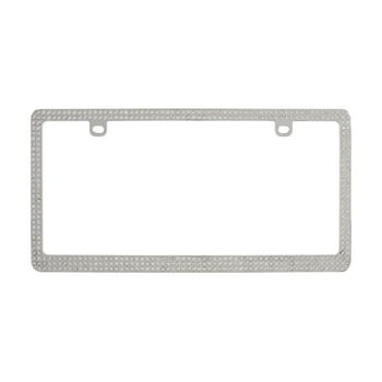Auto Drive Universal License Plate Frame - Chrome Bling, 92860W
