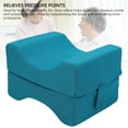 thumbnail image 4 of Almohada De Rodilla Para Dormir De Lado, Almohada De Rodilla Plegable Para Aliviar El Dolor De Ciática Para Ancianos, 4 of 7