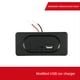 thumbnail image 4 of 4.8A Dual-USB Car Charger Socket 12V 24V para Motocicleta Auto CamióN ATV RV Bus Adaptador de Corriente de Corriente Luz LED, 4 of 5