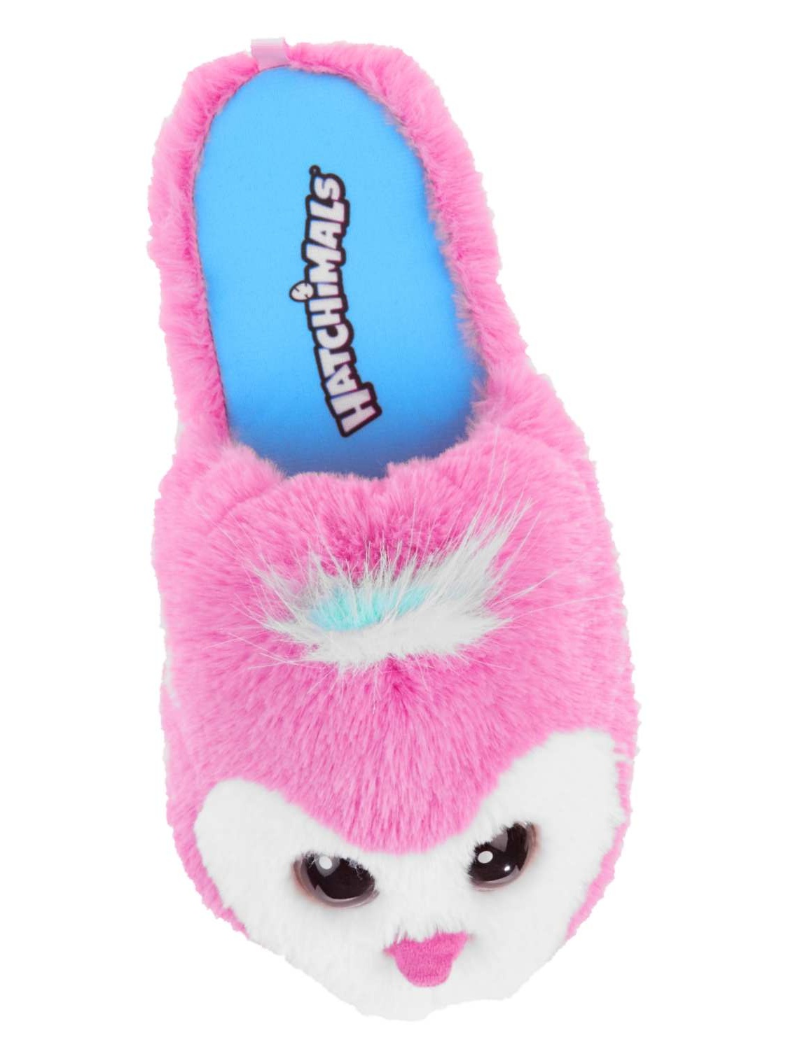 pink and white slippers