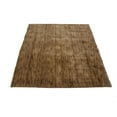thumbnail image 5 of Solid Brown 5X5 Oriental Modern Square Rug, 5 of 11