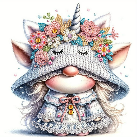 Eyeless Unicorn Diamond Art Painting Kit