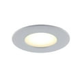 thumbnail image 3 of BAZZ SLMRD4W4 Kit de Luminaire Encastré LED Intégré Rond Mince, Installation Facile, Économe en Énergie, Dimmable, Emplacement Humide, 4.5 Pouces, Blanc (Ensemble de 4), 3 of 4