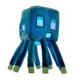 thumbnail image 2 of Minecraft-Peluche Calamar Phosphorescent avec lumières et sons, 2 of 9