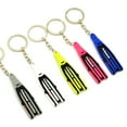 thumbnail image 6 of Nautical Diving Fin Key Chain Flipper Keychain Keyring Divers KeyHolderDiving Accessories, 6 of 6