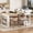 White, variant on MODERNLUXE Extendable Dining Table with Folding Tabletop, Kitchen Island with Wheels,Hooks,Drawers and Power Outlet, Bar Table with Storage for Kitchen, Dining Room,Natural
