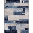 thumbnail image 1 of Momeni LOGANLGN-3NVY3B57 3 ft. 11 in. x 5 ft. 7 in. Logan-3 Rectangle Area Rug - Navy, 1 of 1