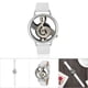 thumbnail image 4 of RelOJes para Hombres, RelOJ Analógico de Cuarzo, Reloj de Pareja Analógico de Cuarzo de 2 Colores RELOJ DE PULSERA CON CORREA DE PU CONSEPERA DE NOTA MUSICA HUECA REDONDA, 4 of 7